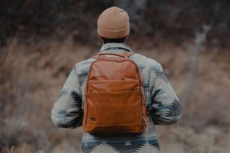 mochila de couro masculina melhor preço